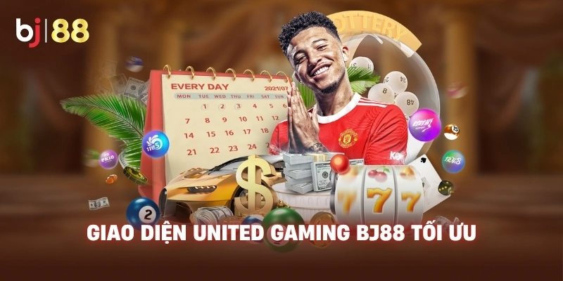 Giao diện United Gaming BJ88 tối ưu